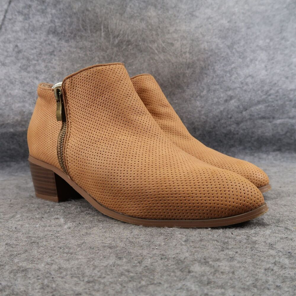 Ankle Booties Womens 10 Shoes Fashion Lifestyle Classic So Free Exclusive Brown